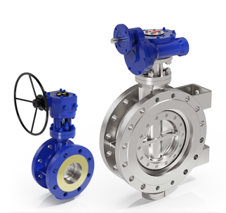 Triple-Eccentric Bi-Directional Metal-Seated Butterfly Valve